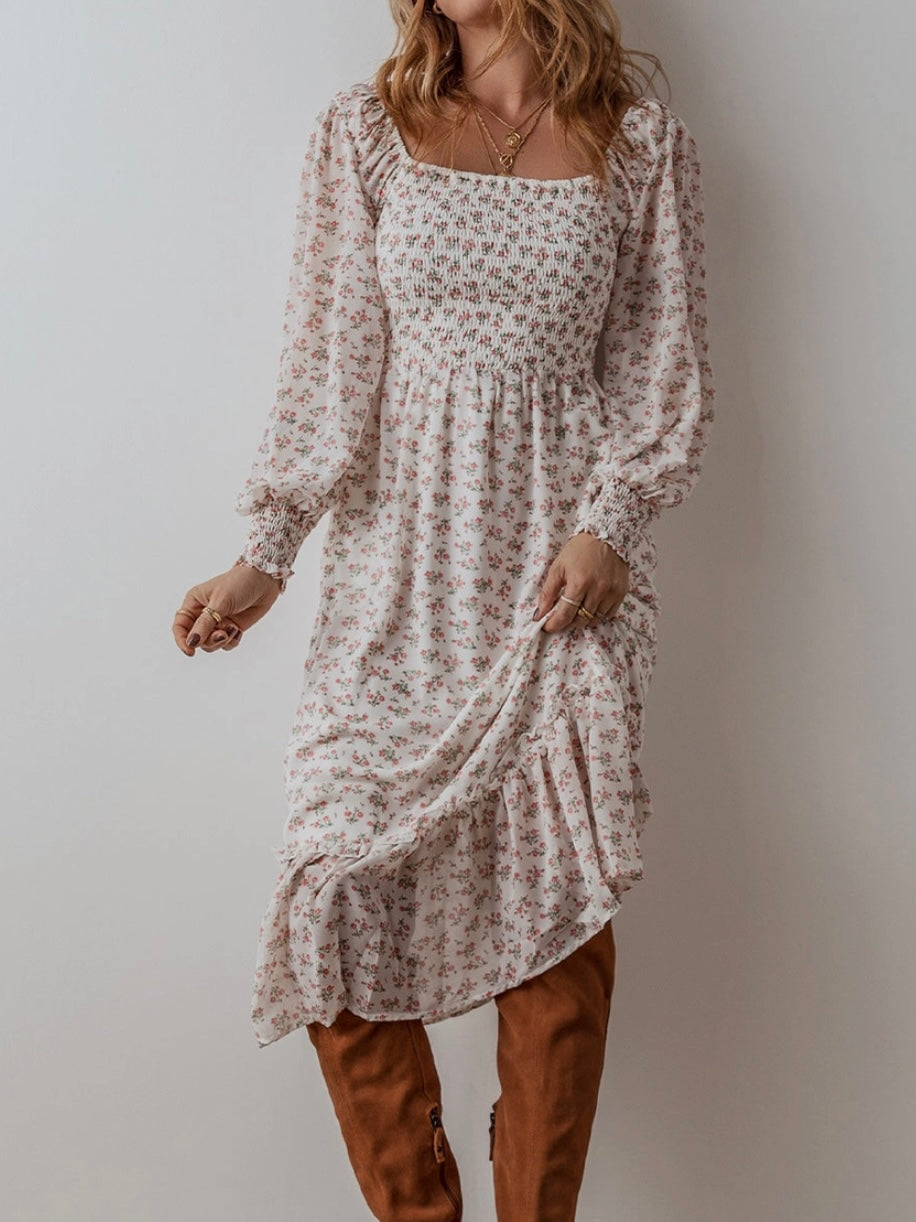 Falling in Floral Dress
