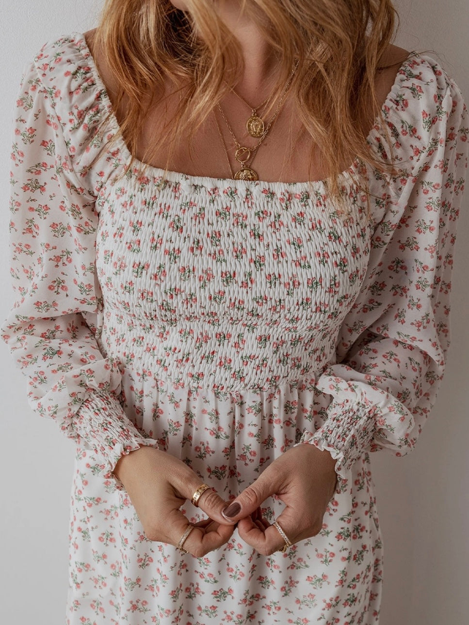 Falling in Floral Dress