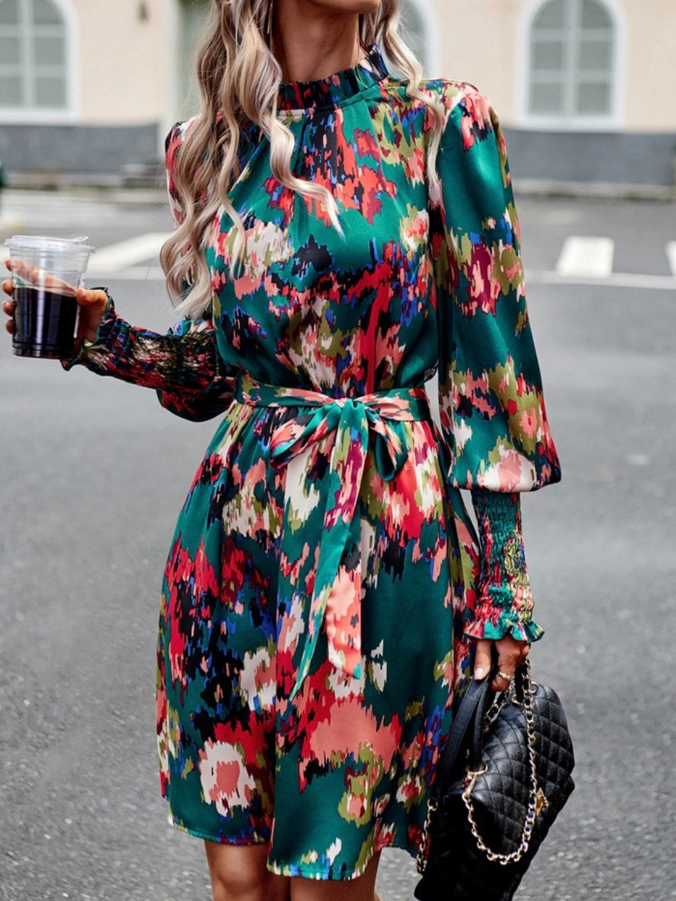 Add Abstract Dress