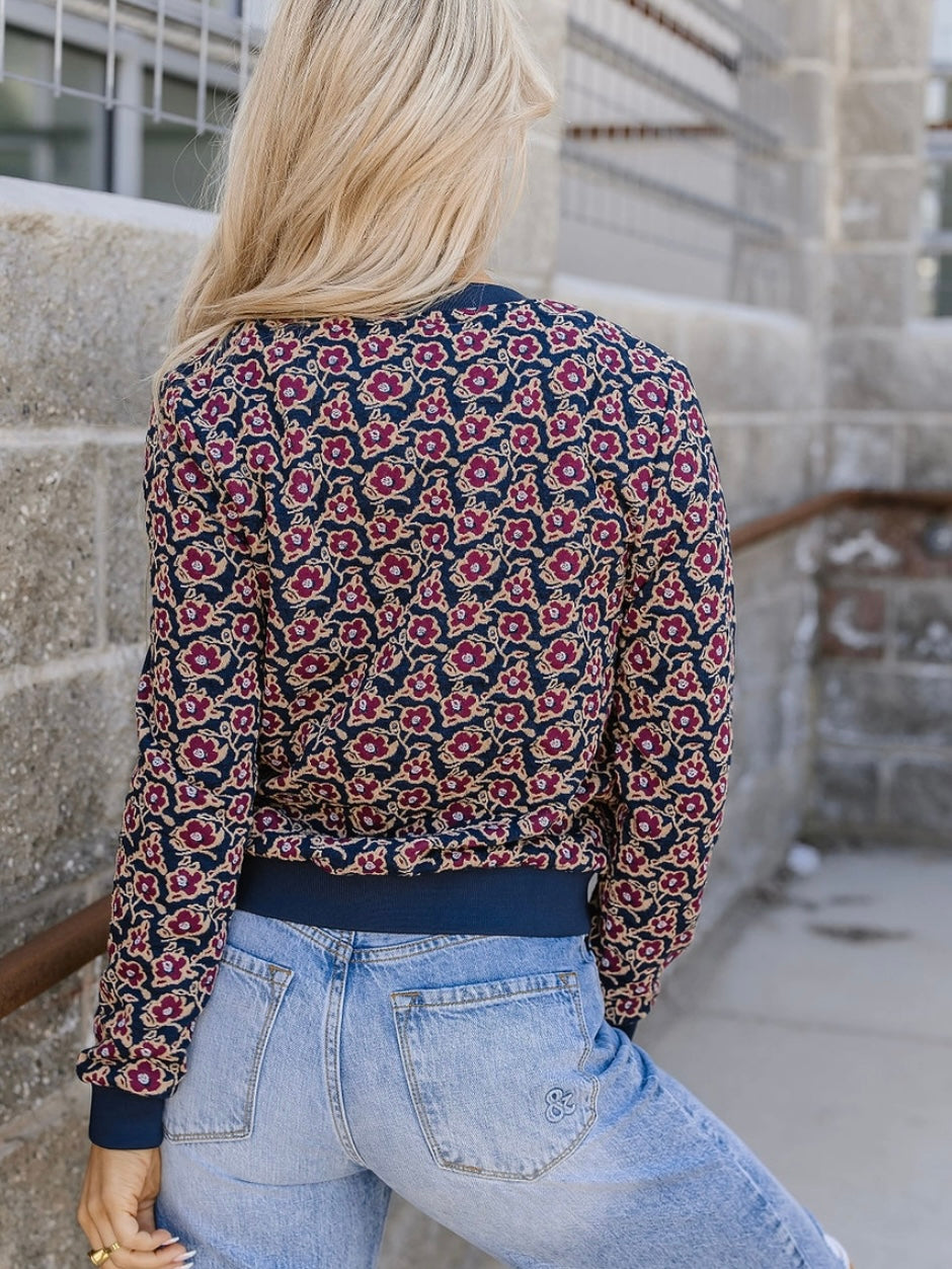 Magenta Flowerbomber Jacket