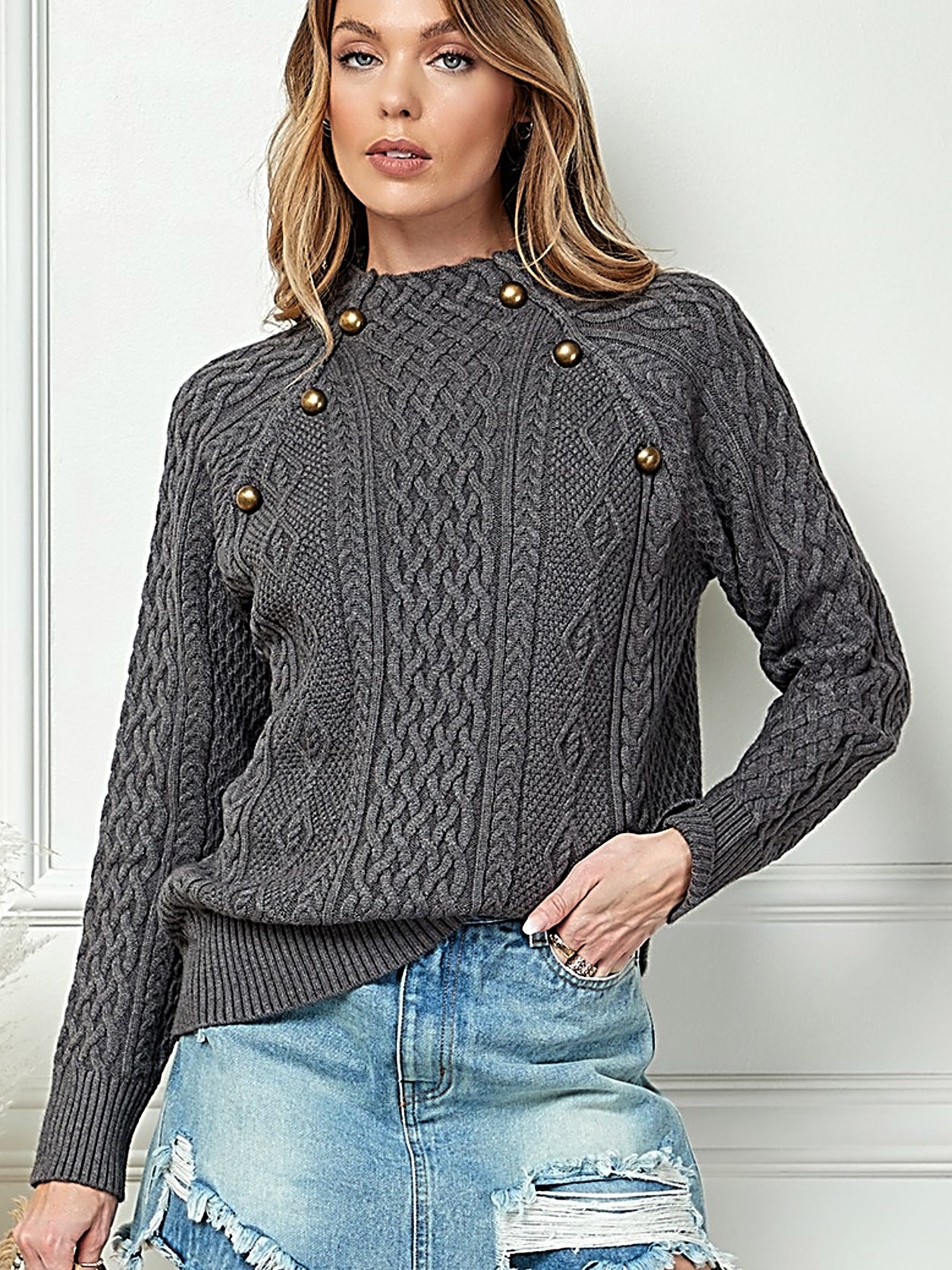 Dash of Double Sweater