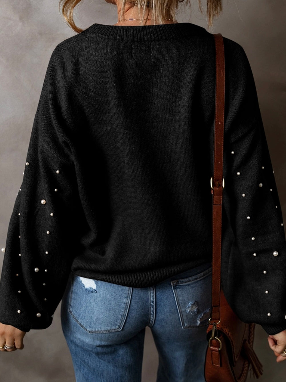 Pearled Sweater