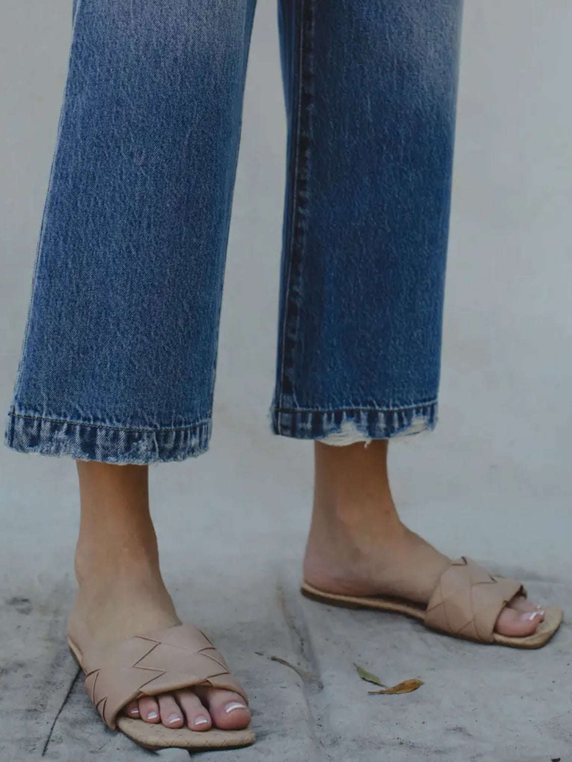 Kancan Paperbag Wide Leg Jeans