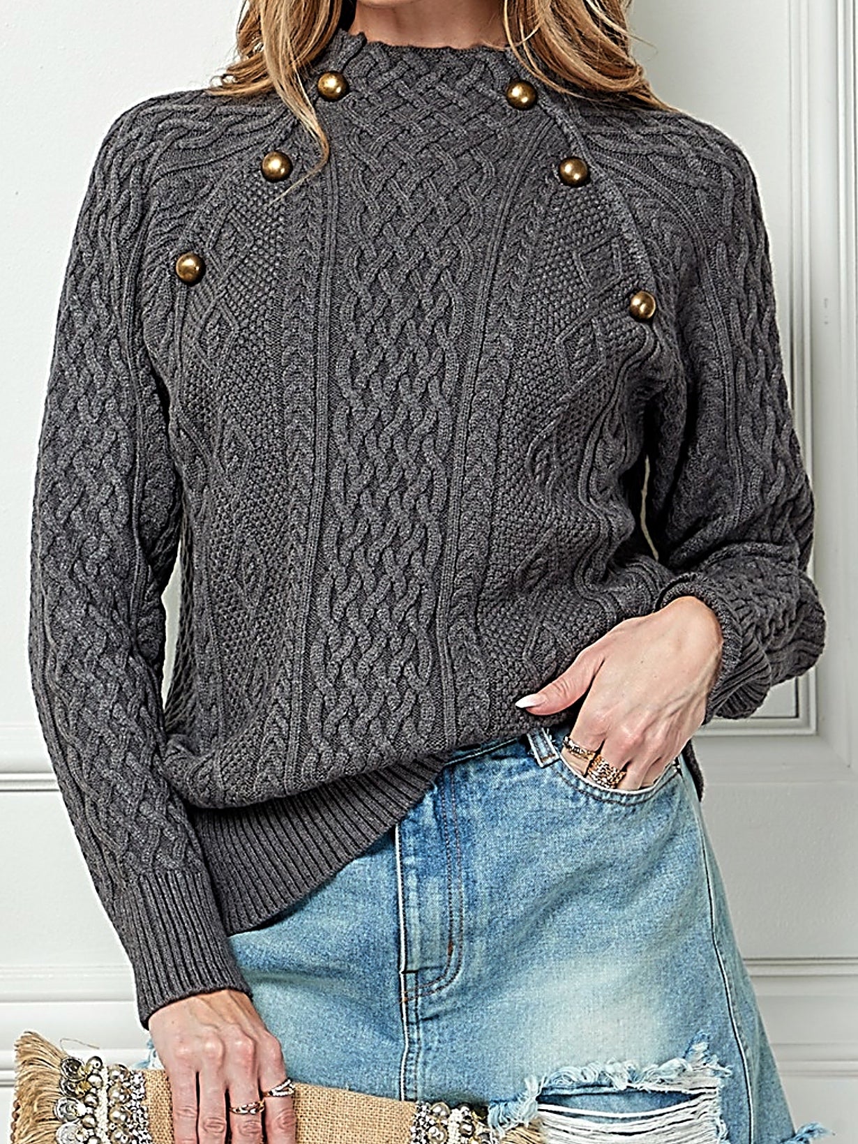 Dash of Double Sweater